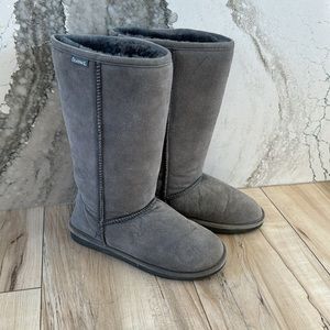 Bearpaw Tall Gray Boots